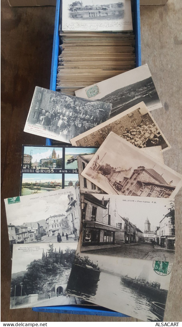 Tres Grande Boite Avec Environs 1900 à 2000 Cartes Postales Ancienne Divers France - 500 Postcards Min.