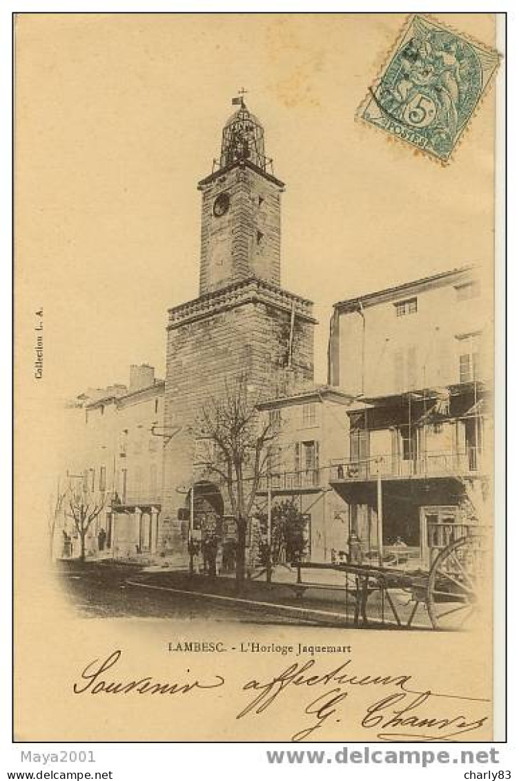 13 - LAMBESC - HORLOGE  JACQUEMART    N131 - Lambesc