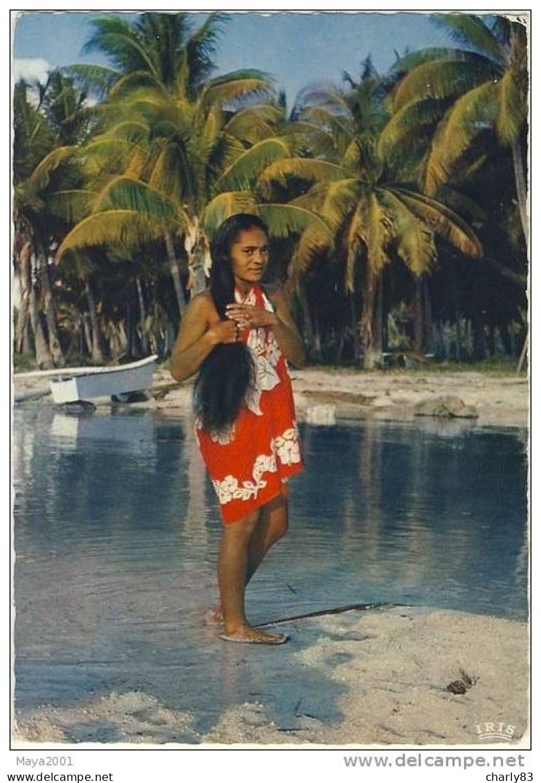 TAHITI - JEUNE  FILLE  DES  TOUAMOTU  N119 - Tahiti