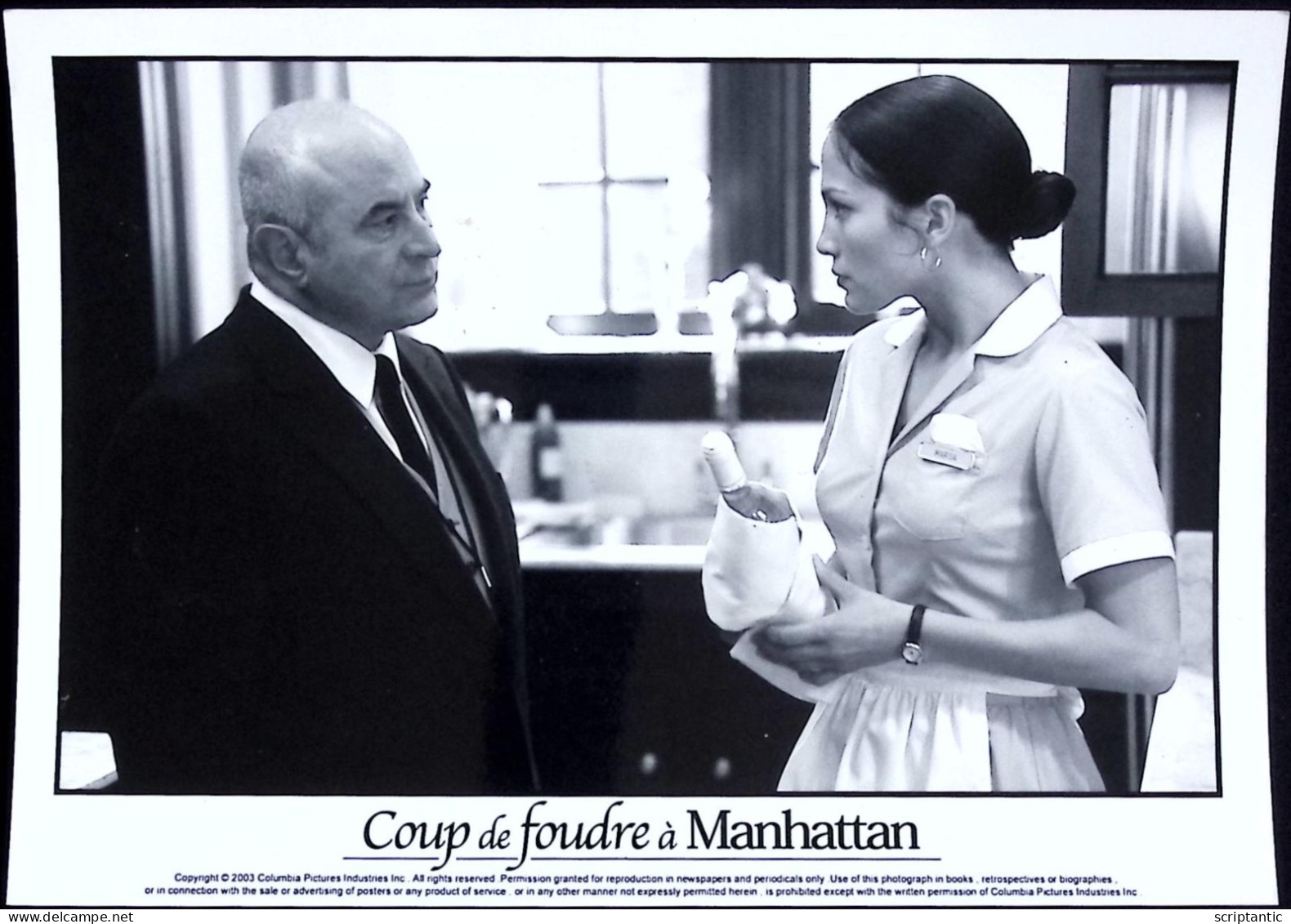 2x Photos Jennifer LOPEZ / Ralph FIENNES - Film Coup De Foudre à Manhattan - Photographs