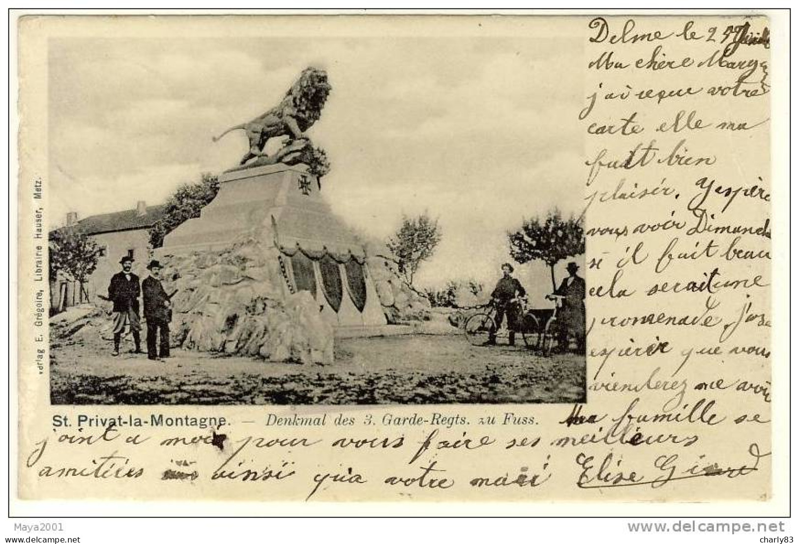 57- SAINT-PIVAT-LA-MONTAGNE- LE  MONUMENT  N211 - Vic Sur Seille