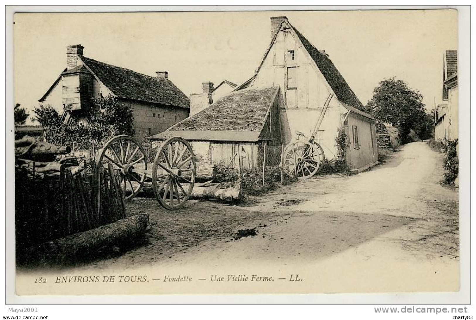 37-FONDETTES- VIEILLE  FERME  N501 - Fondettes