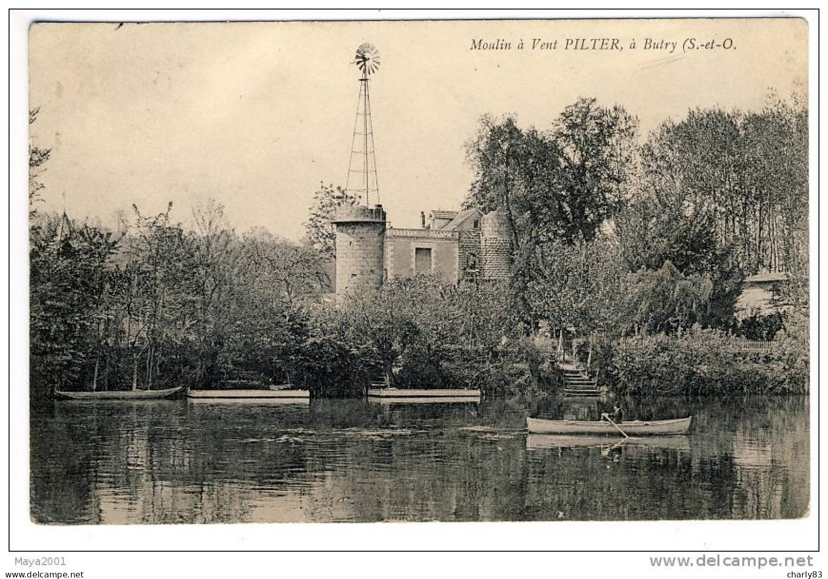 95- BUTRY- MOULIN  A  VENT  N408 - Butry