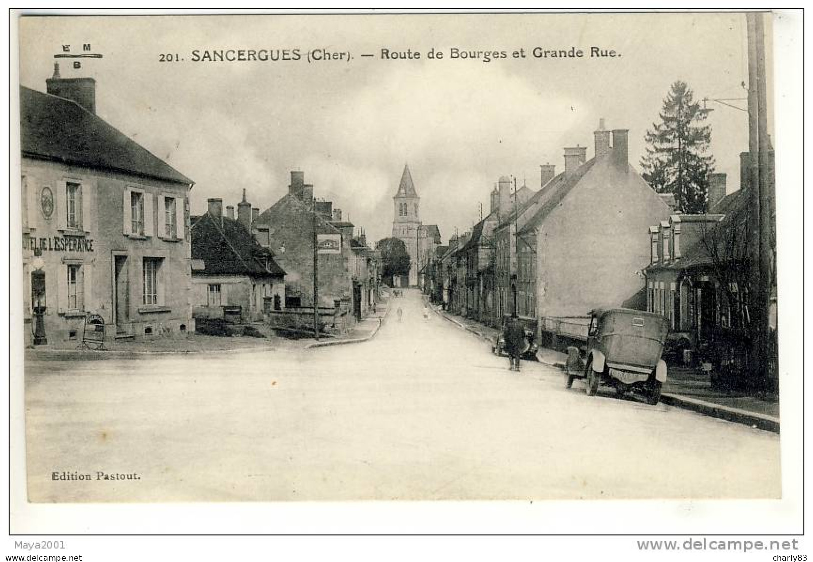 18- SANCERGUES- GRANDE  RUE  N559 - Sancergues