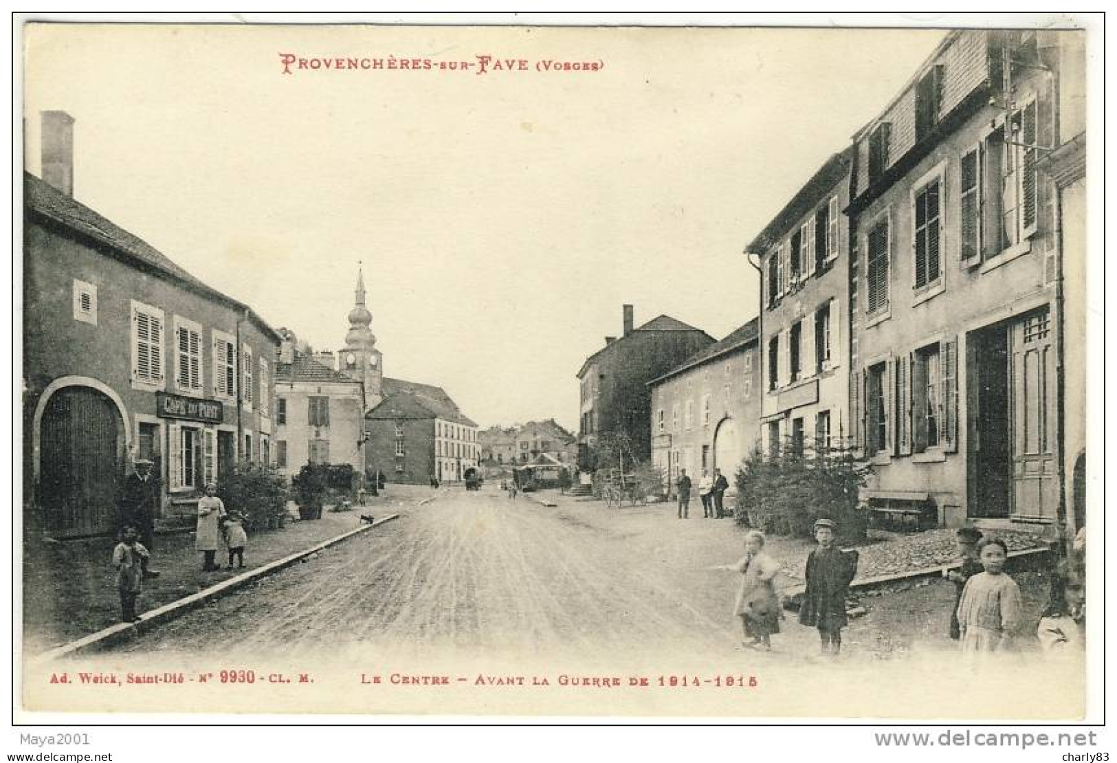 88- PROVENCHERES- LE  CENTRE  N541 - Provencheres Sur Fave