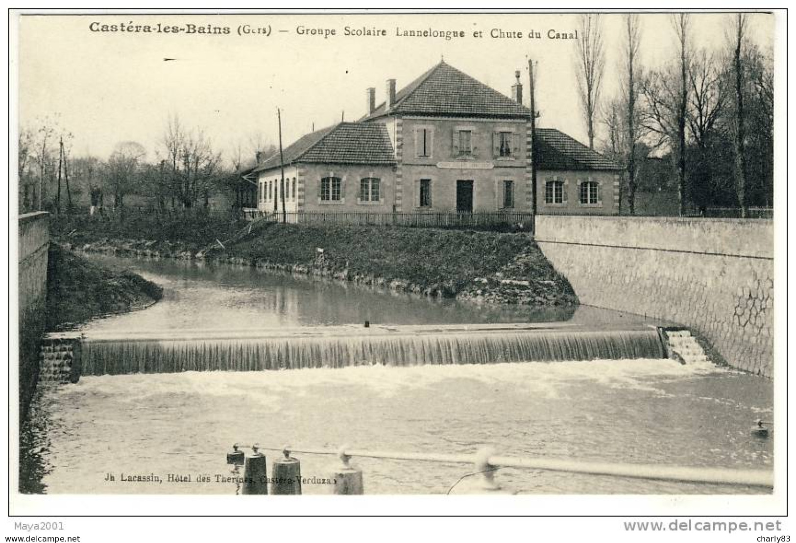 32- CASTERA- GROUPE  SCOLAIRE  N67 - Castera