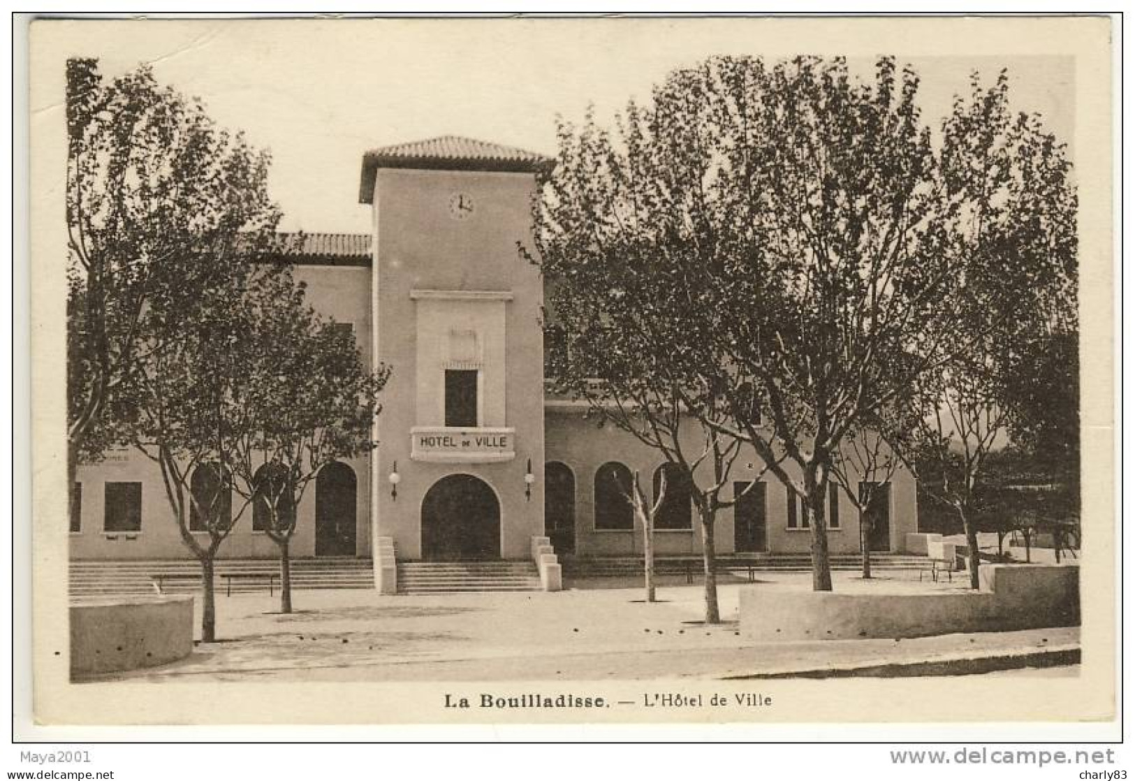 13- LA  BOUILLADISSE- HOTEL  DE  VILLE  N868 - La Bouilladisse