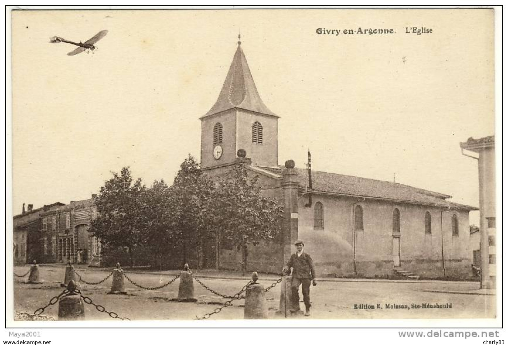 51- GIVRY- L'EGLISE  N567 - Givry En Argonne