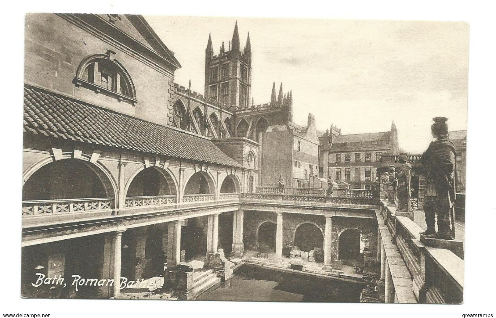 Postcard Bath. Roman Baths .frith's Unused - Bath