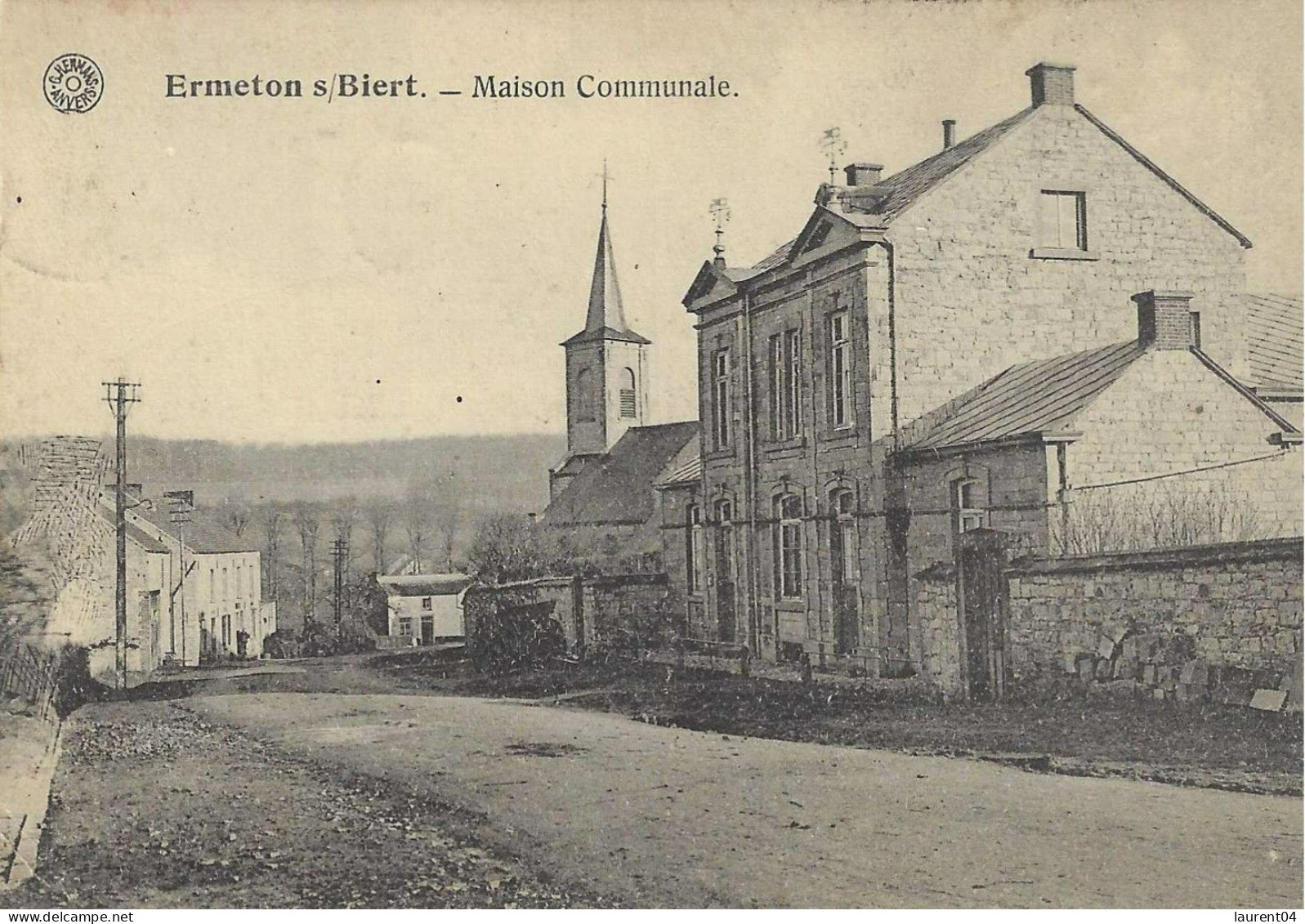 METTET.  ERMETON SUR BIERT.  MAISON COMMUNALE. - Mettet