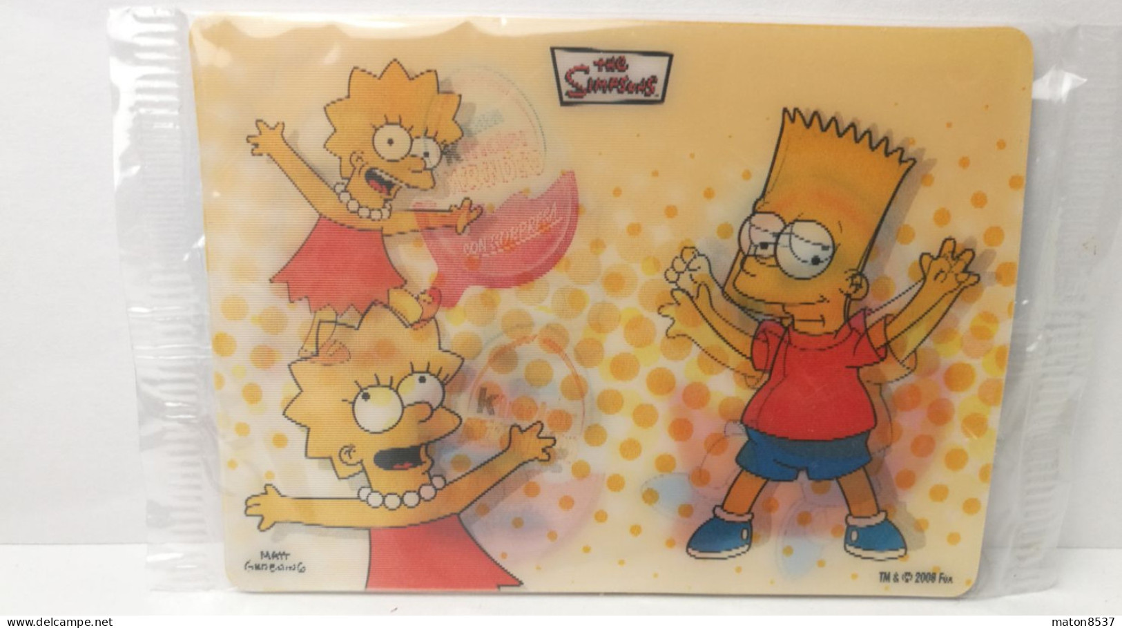 Kinder : Maxi-EI Inhalte 2008 - Simpson - Kit Mit 10 Karten - SPIELER  2 - Ü-Ei