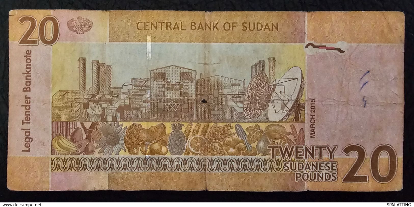 SUDAN- 20 POUNDS 2015. - Sudan