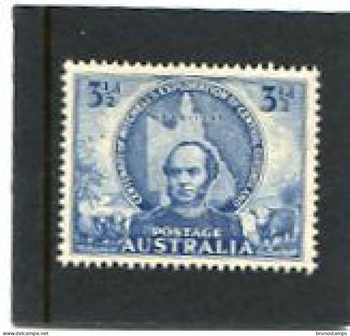 AUSTRALIA - 1946  3 1/2d  MITCHELL   MINT  SG 217 - Mint Stamps