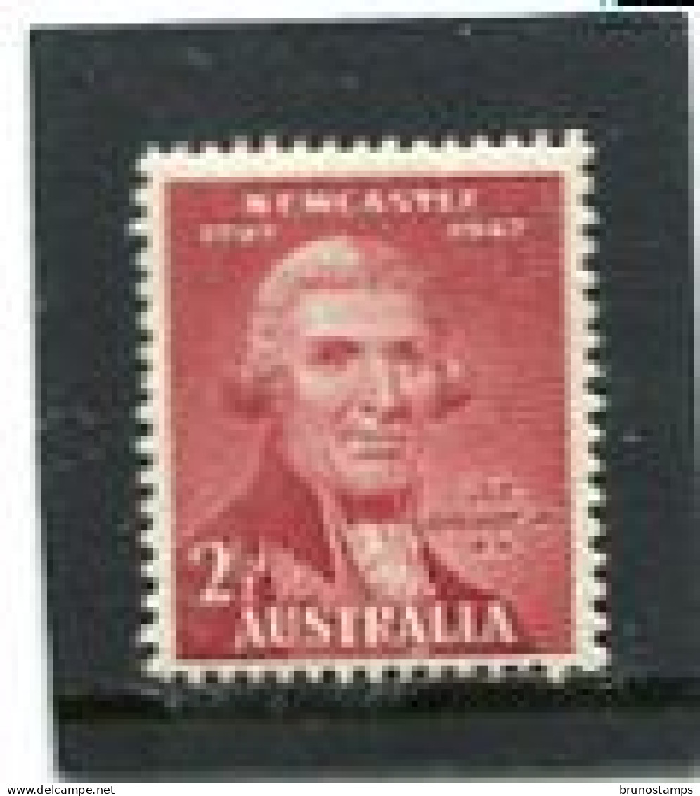 AUSTRALIA - 1947  2 1/2d  NEWCASTLE   MINT  SG 219 - Neufs