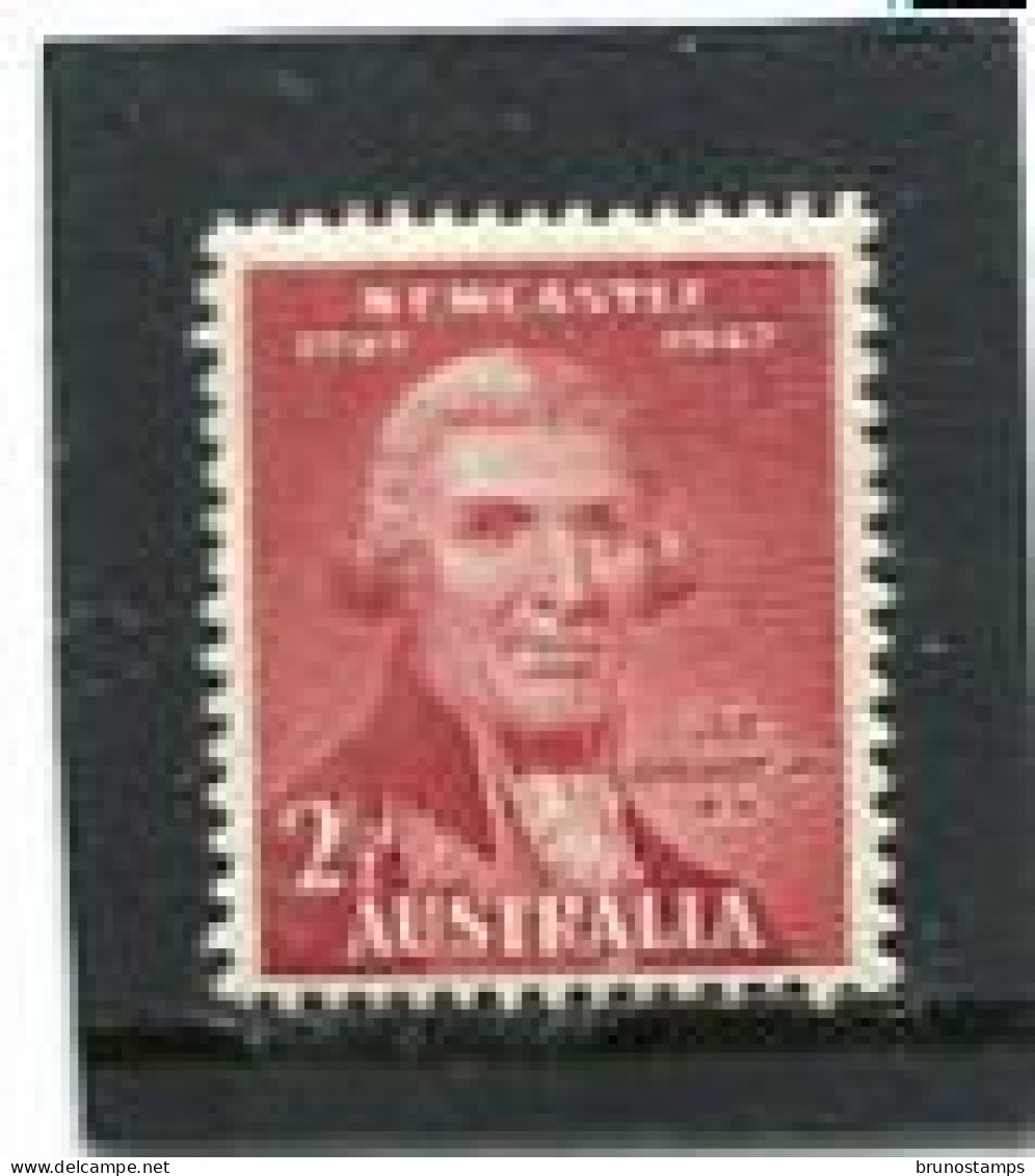 AUSTRALIA - 1947  2 1/2d  NEWCASTLE   MINT NH  SG 219 - Nuovi