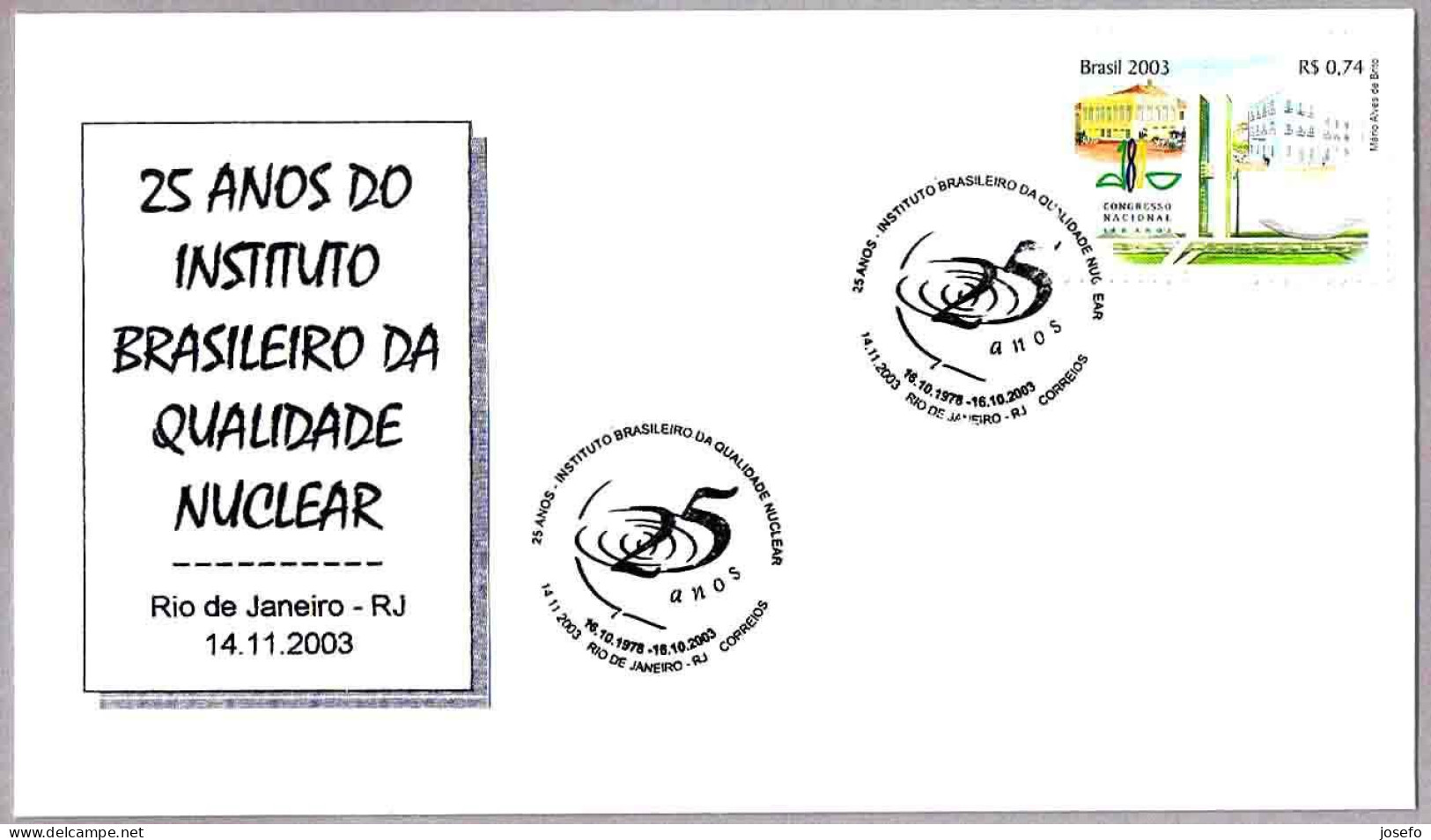 25 Años INSTITUTO BRASILEIRO DA QUALIDADE NUCLEAR. Rio De Janeiro 2003 - Atome