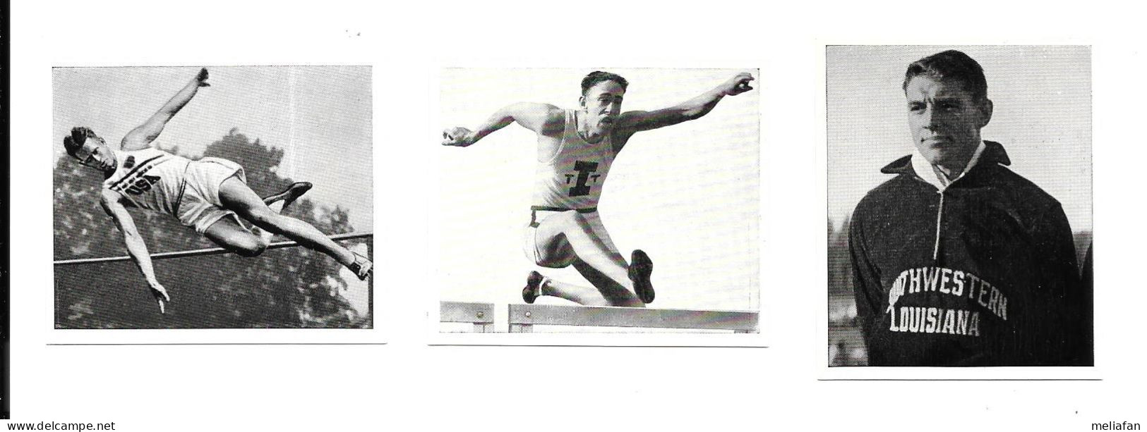 AH71 - IMAGES CIGARETTES LIGA - REKORD IM SPORT - JOHN MORRIS - WALTER MARTY - CHARLES BROOKINS - Athlétisme