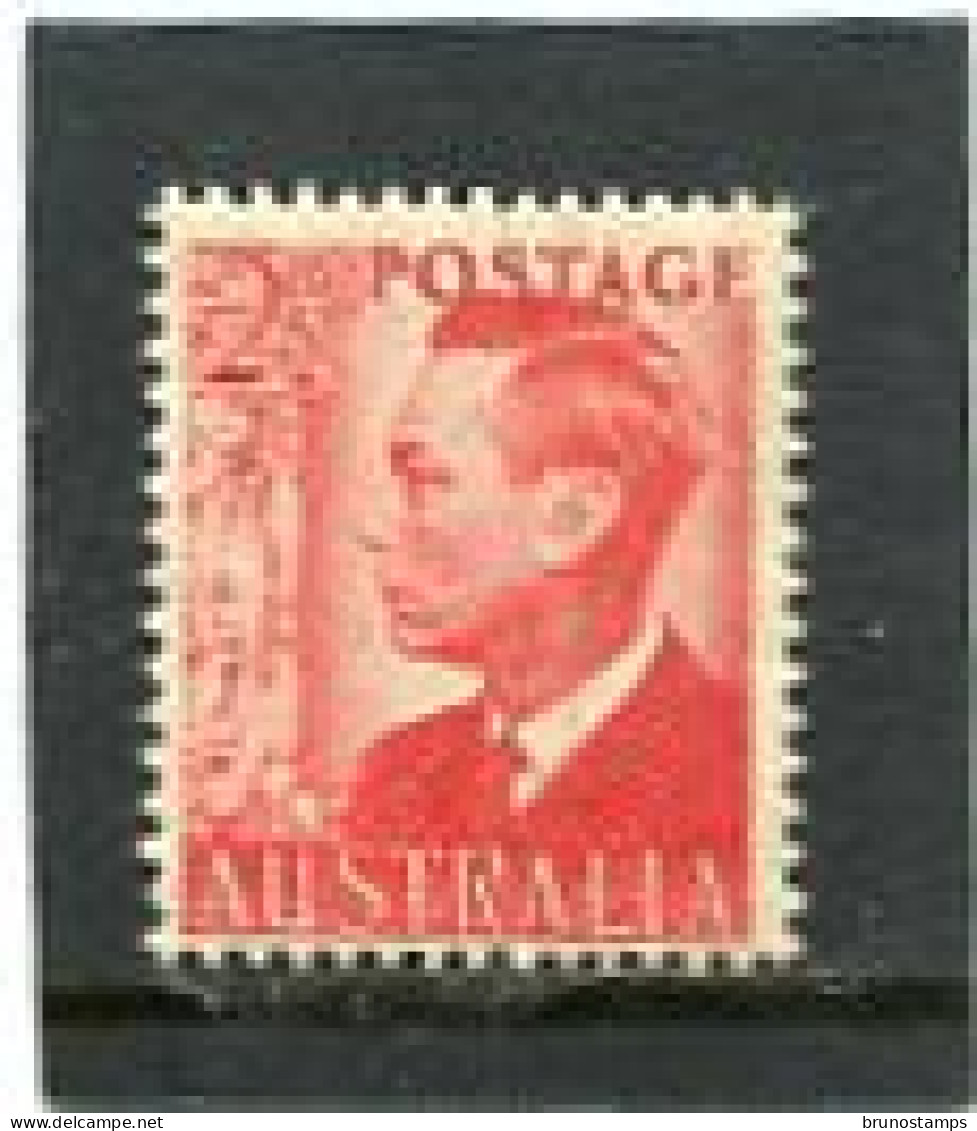 AUSTRALIA - 1950  2 1/2d  KGVI  MINT  SG 237c - Mint Stamps