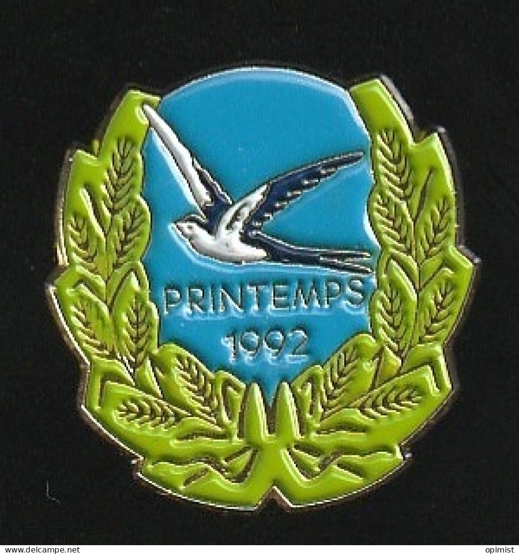 77128- Pin's..-McDonald's Printemps 92.hirondelle.blé. - McDonald's