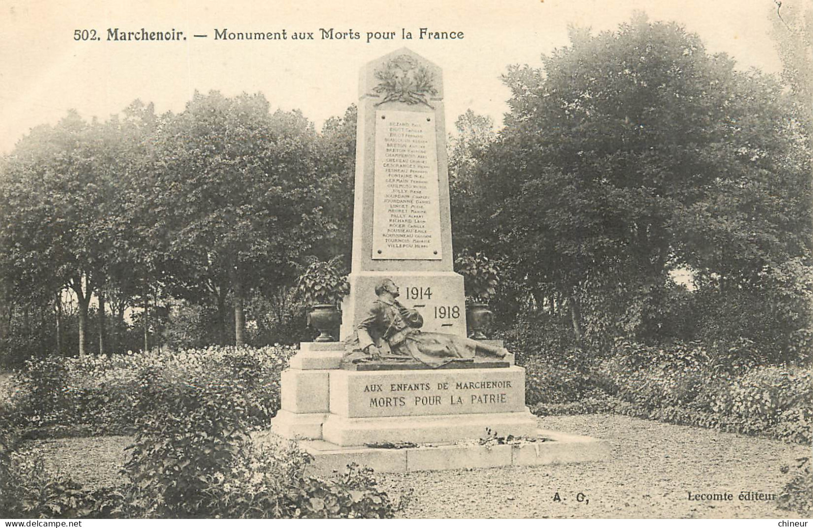 MARCHENOIR MONUMENT AUX MORTS  - Marchenoir