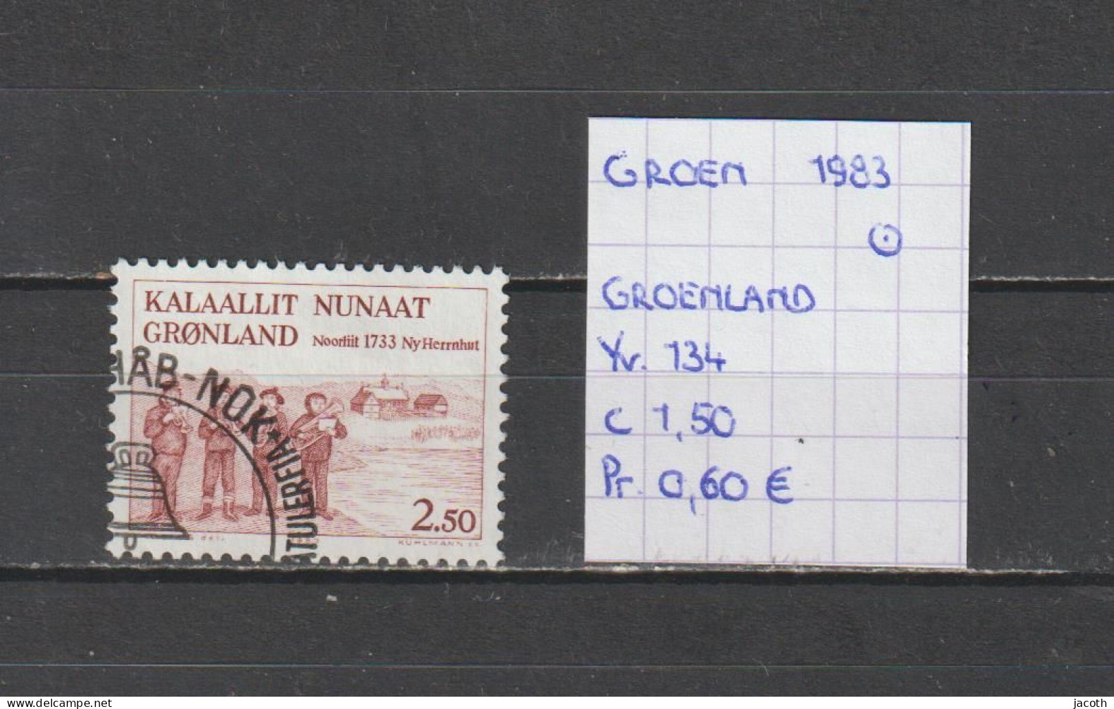 (TJ) Groenland 1983 - YT 134 (gest./obl./used) - Used Stamps