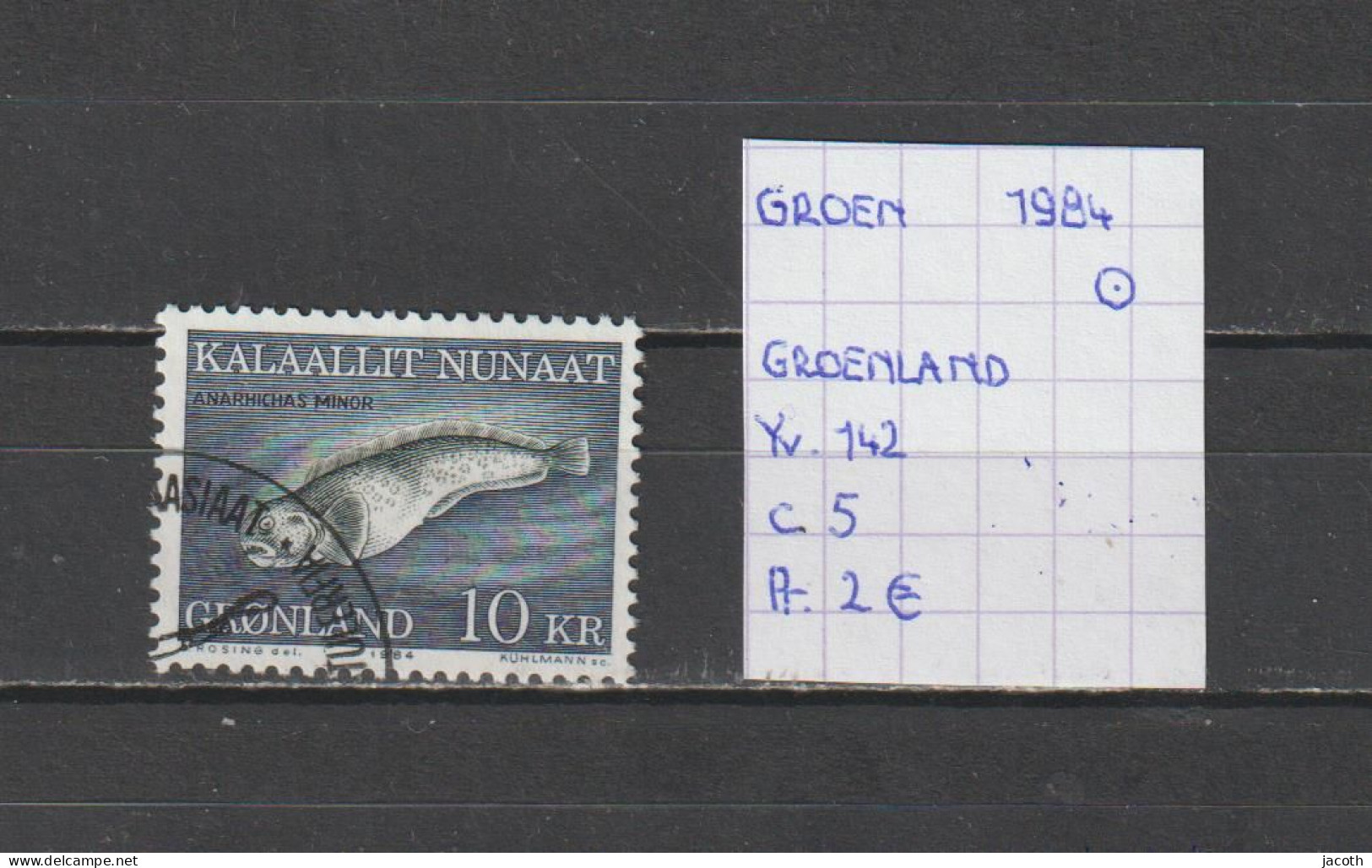 (TJ) Groenland 1984 - YT 142 (gest./obl./used) - Usati