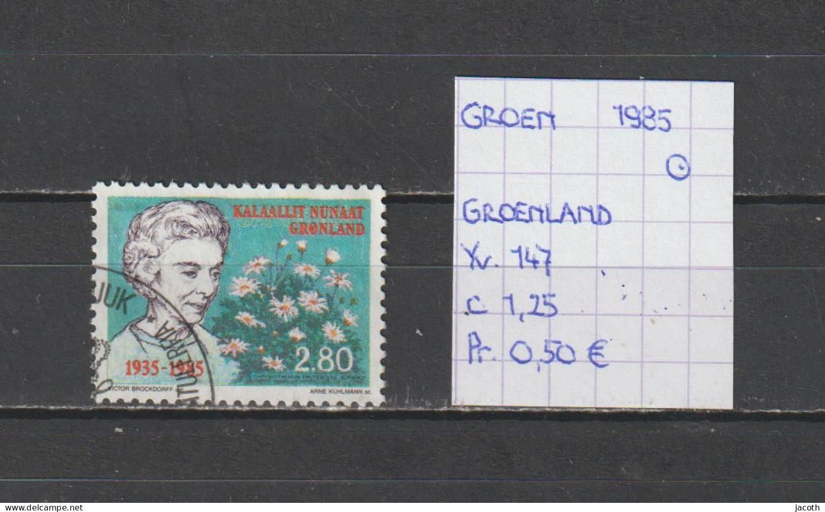 (TJ) Groenland 1985 - YT 147 (gest./obl./used) - Gebruikt