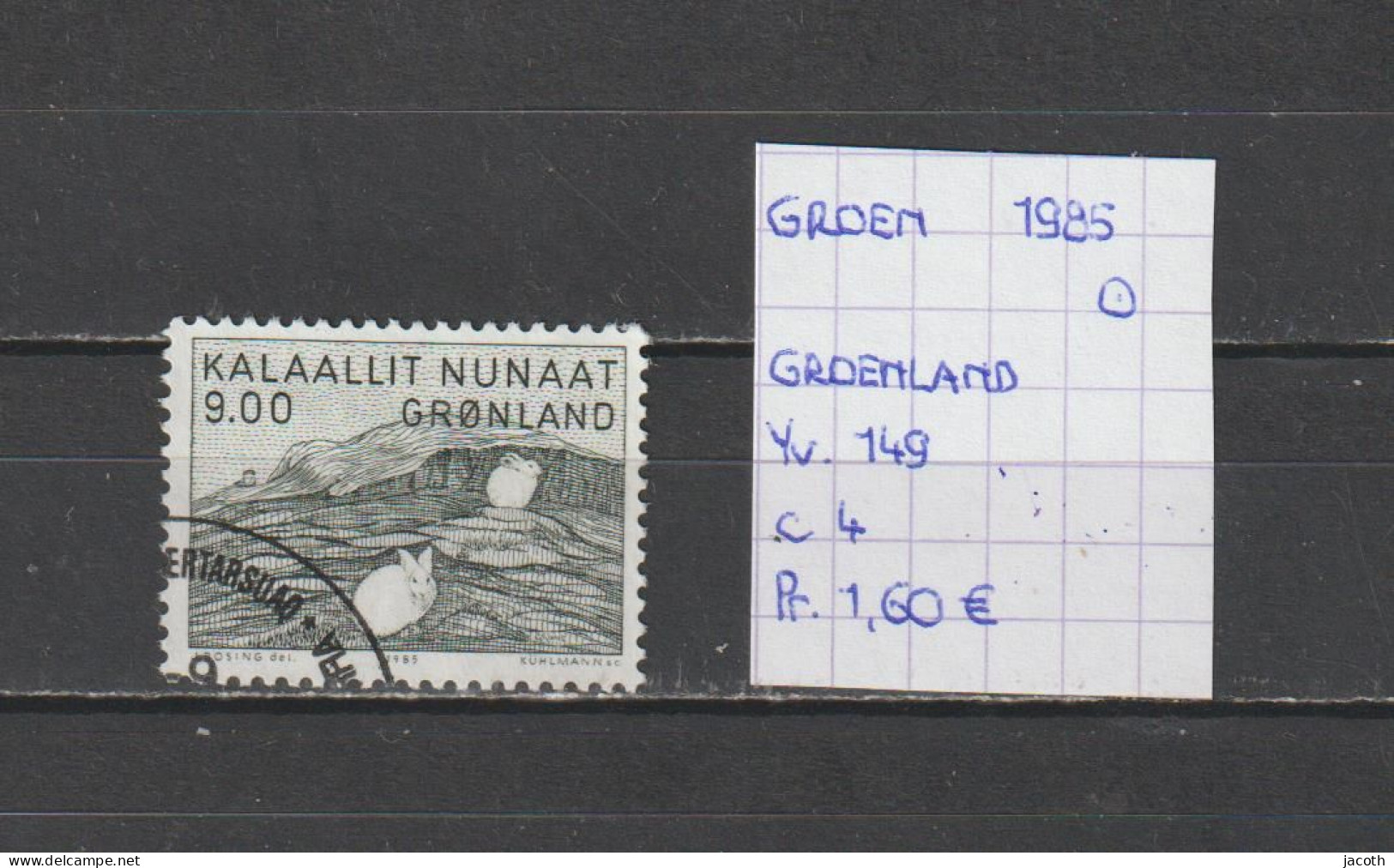 (TJ) Groenland 1985 - YT 149 (gest./obl./used) - Gebraucht