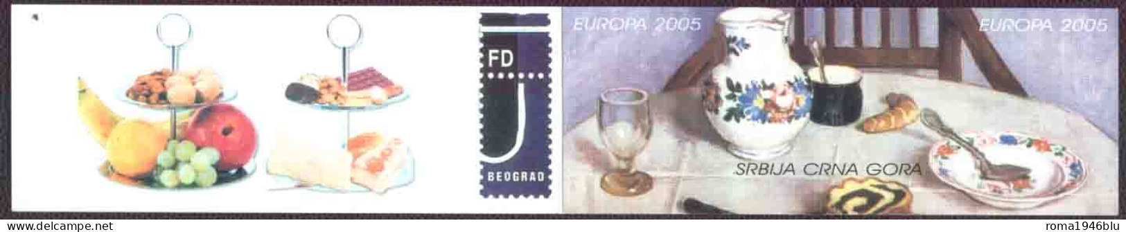 Jugoslavia Serbia Montenegro 2005 Unif. Booklet L3163 MNH/** VF - Booklets