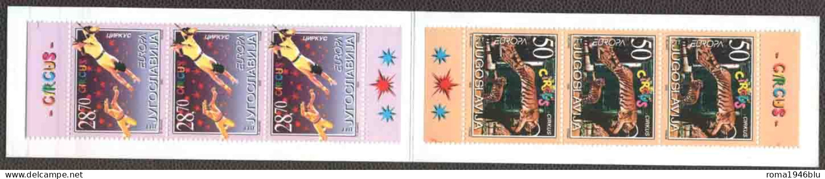 Jugoslavia 2002 Unif. Booklet L2966a MNH/** VF - Carnets