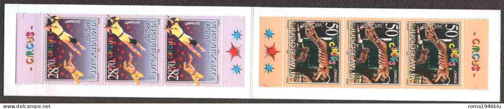 Jugoslavia 2002 Unif. Booklet L2966a MNH/** VF - Libretti