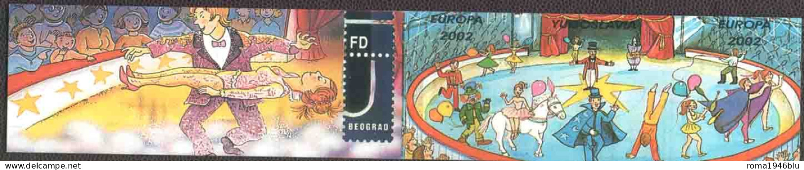 Jugoslavia 2002 Unif. Booklet L2966a MNH/** VF - Postzegelboekjes