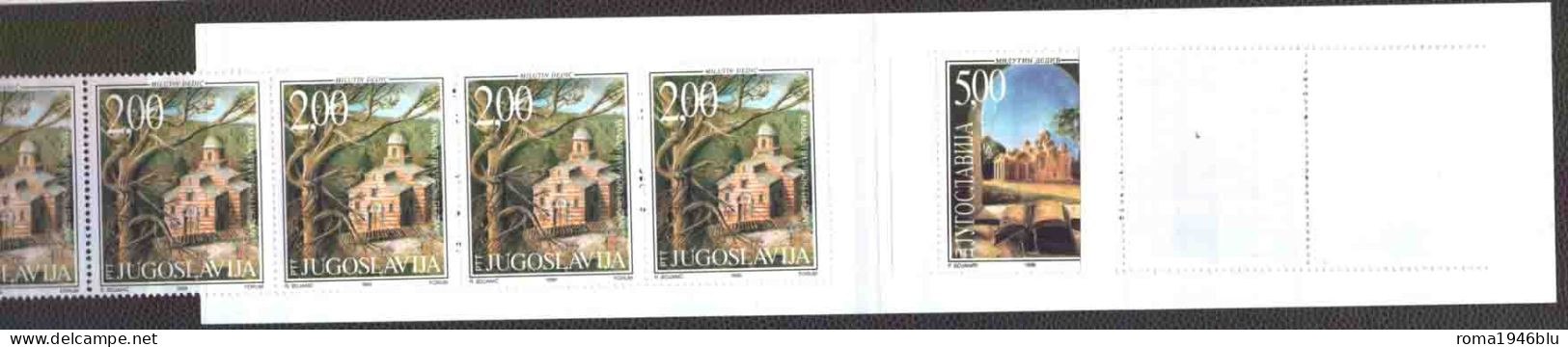 Jugoslavia 1999 Unif. Booklet L2787/88 MNH/** VF - Booklets