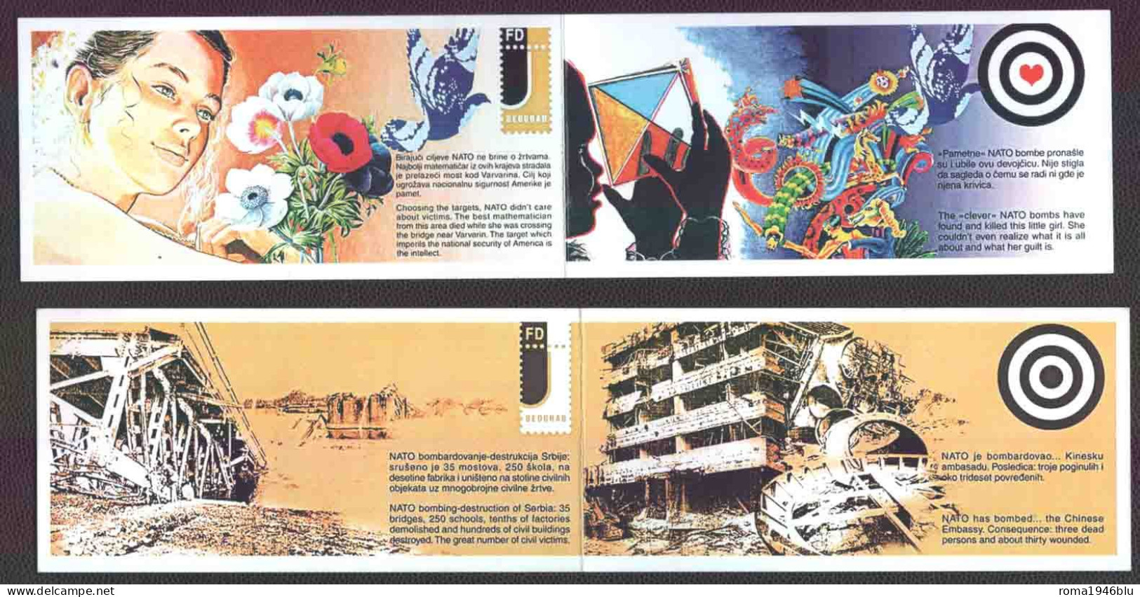 Jugoslavia 1999 Unif. Booklet L2796/97 MNH/** VF - Booklets