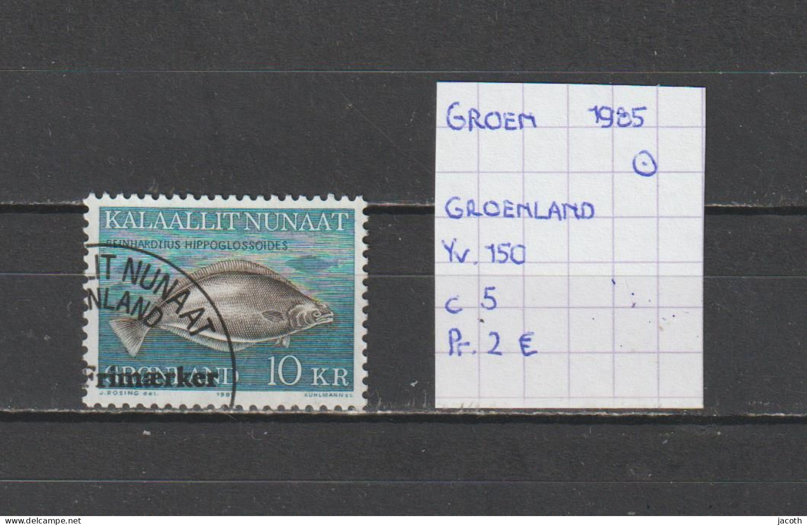 (TJ) Groenland 1985 - YT 150 (gest./obl./used) - Gebruikt