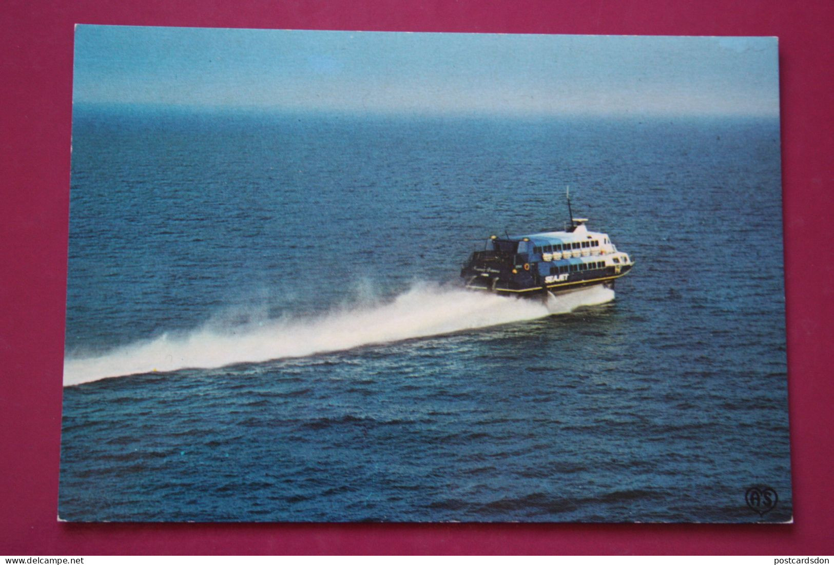 DIEPPE BRIGHTON - Hydroptère Construit Par Firme Boeing - Old Postcard - Hovercrafts