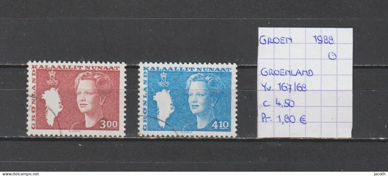 (TJ) Groenland 1988 - YT 167/68 (gest./obl./used) - Used Stamps