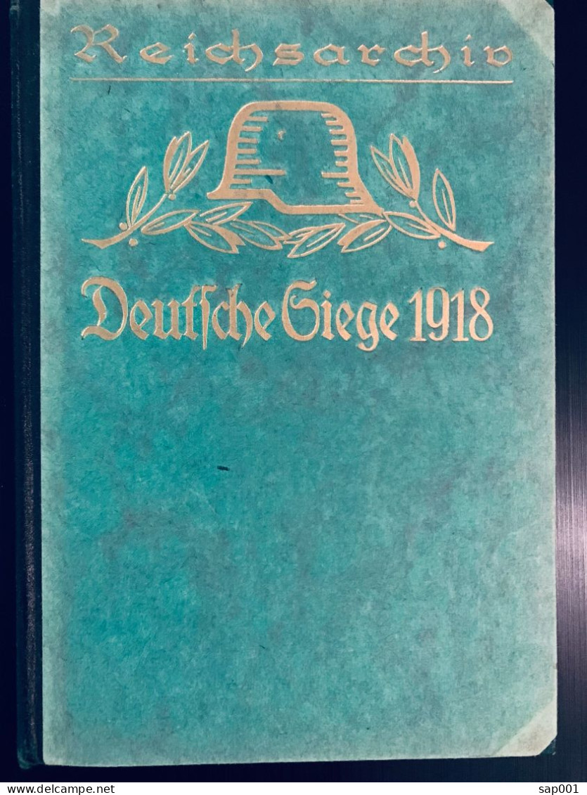 Deutsche Siege 1918 - Reichsarchiv - 5. Wereldoorlogen