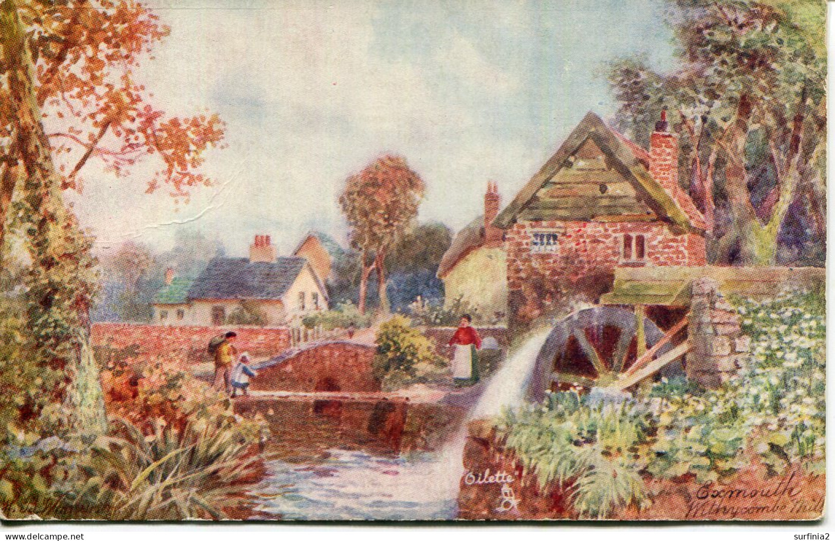 TUCKS OILETTE - WIMBUSH - 7369 - EXMOUTH - WITHYCOMBE MILL - Wimbush