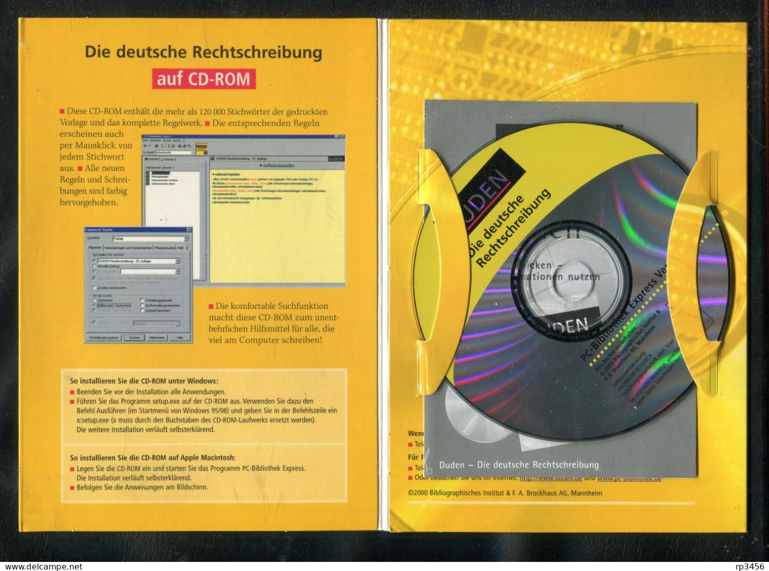 "DUDEN AUF CD-ROM" Neu/ungraucht (C362) - Sin Clasificación