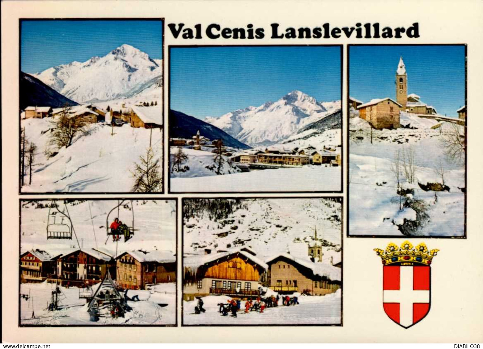 VAL CENIS  LANSLEVILLARD    ( SAVOIE )   MULTI-VUES - Val Cenis