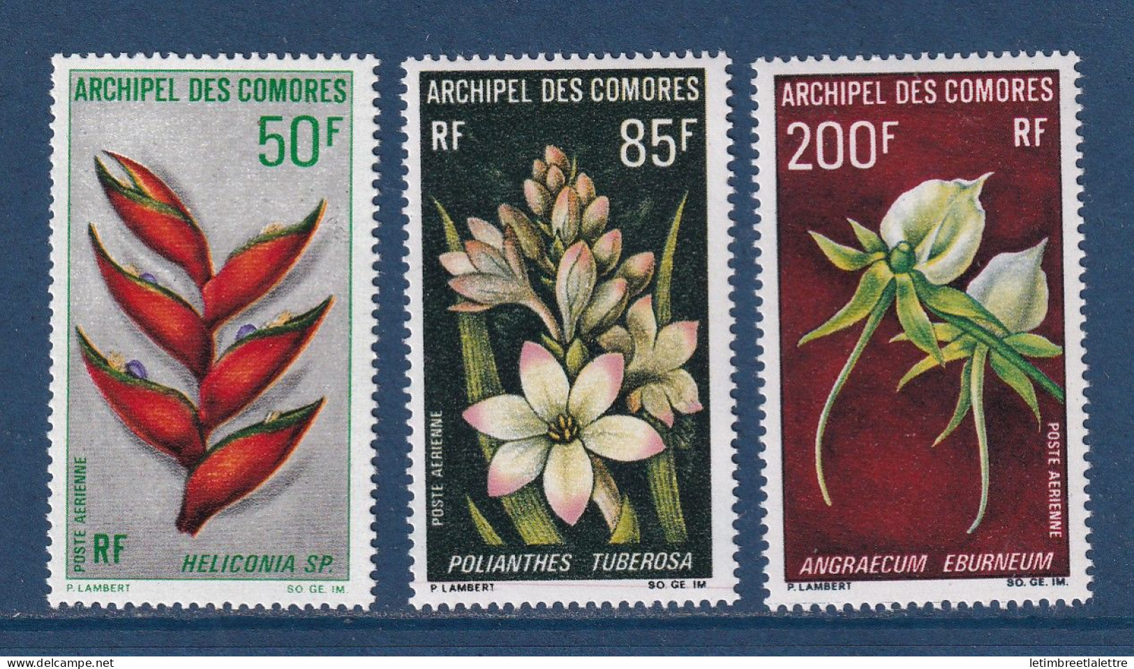 Comores - YT PA N° 26 à 28 ** - Neuf Sans Charnière - Poste Aérienne - 1969 - Luchtpost