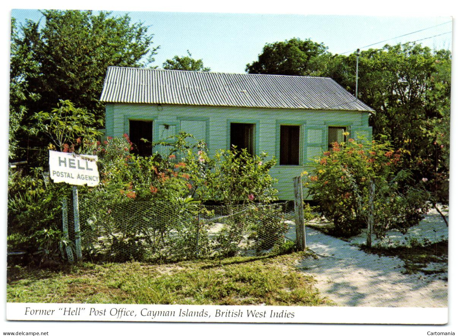 Former Hell Post Office -  Cayman Islands - British West Indies - Caïman (Iles)