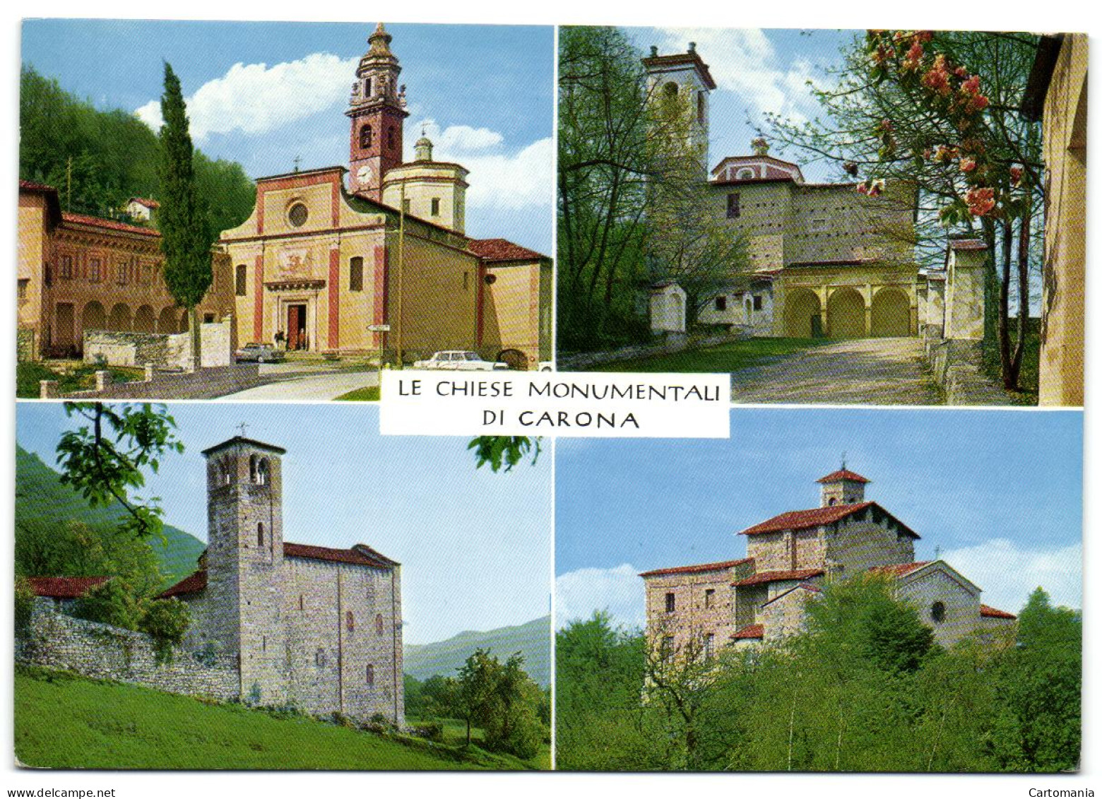 Le Chiese Monumentali Di Carona - Parrocchiale S. Giorgic - Carona 