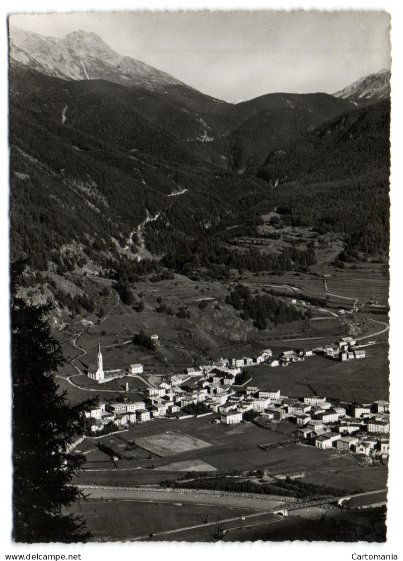 Zernez Mit Ofenpassstrasse U. Nationalpark - Zernez