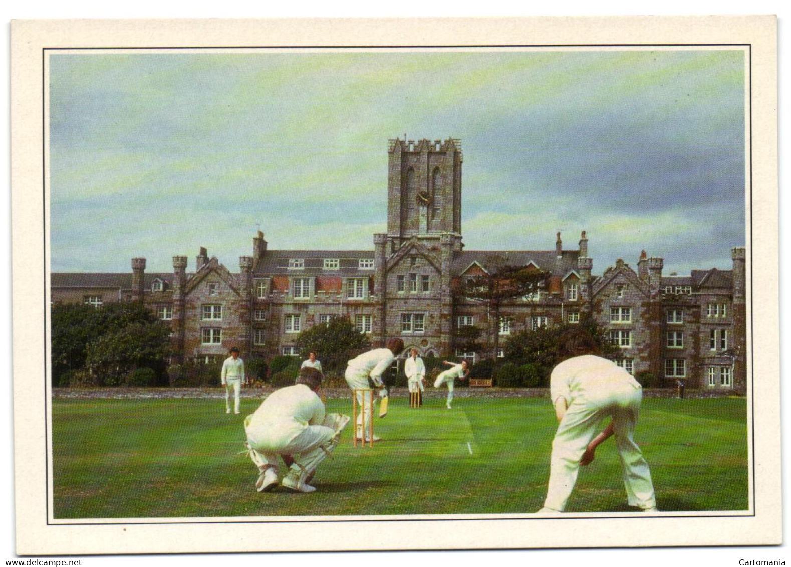 Casteltown - A Game Of Cricket At King William's College - Insel Man