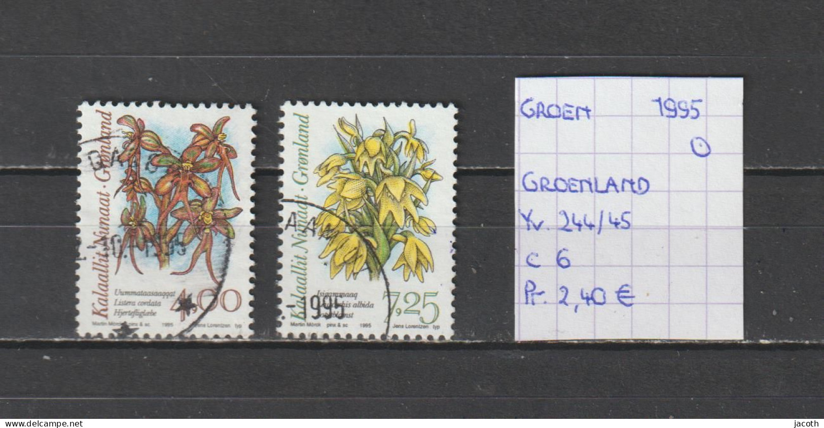 (TJ) Groenland 1995 - YT 244/45 (gest./obl./used) - Gebruikt