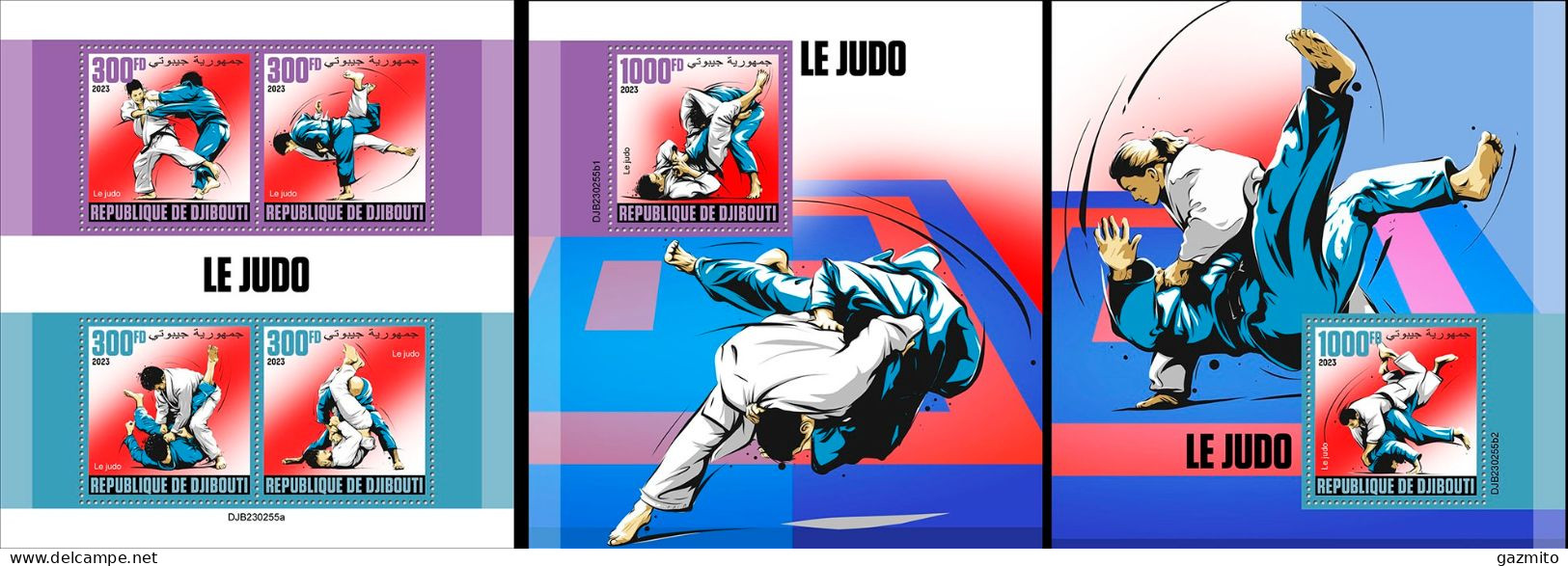 Djibouti 2023, Sport, Judo, 4val In BF +2BF - Judo