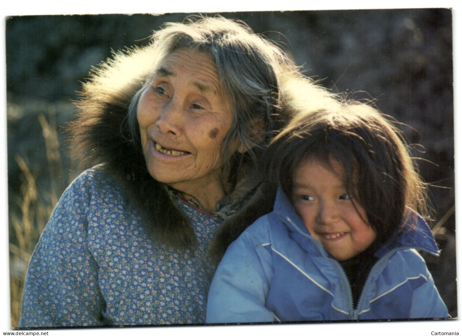 Alaska - Gandmothe With Her Grandchild At Kiana - Catskills