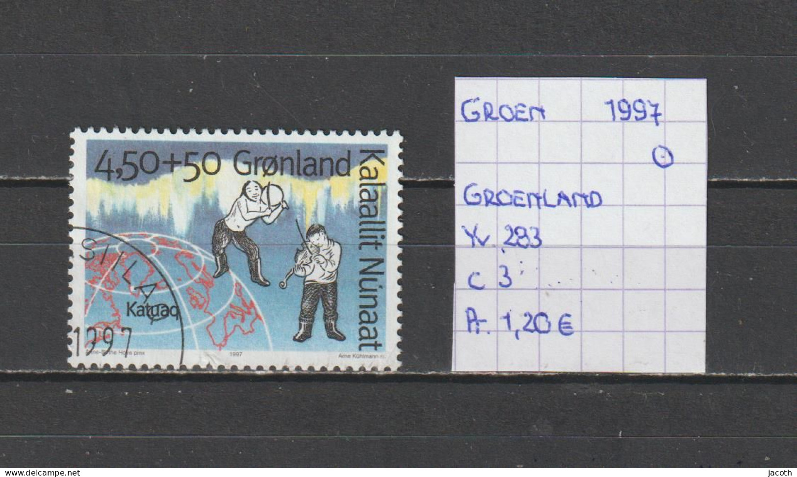 (TJ) Groenland 1997 - YT 283 (gest./obl./used) - Gebruikt